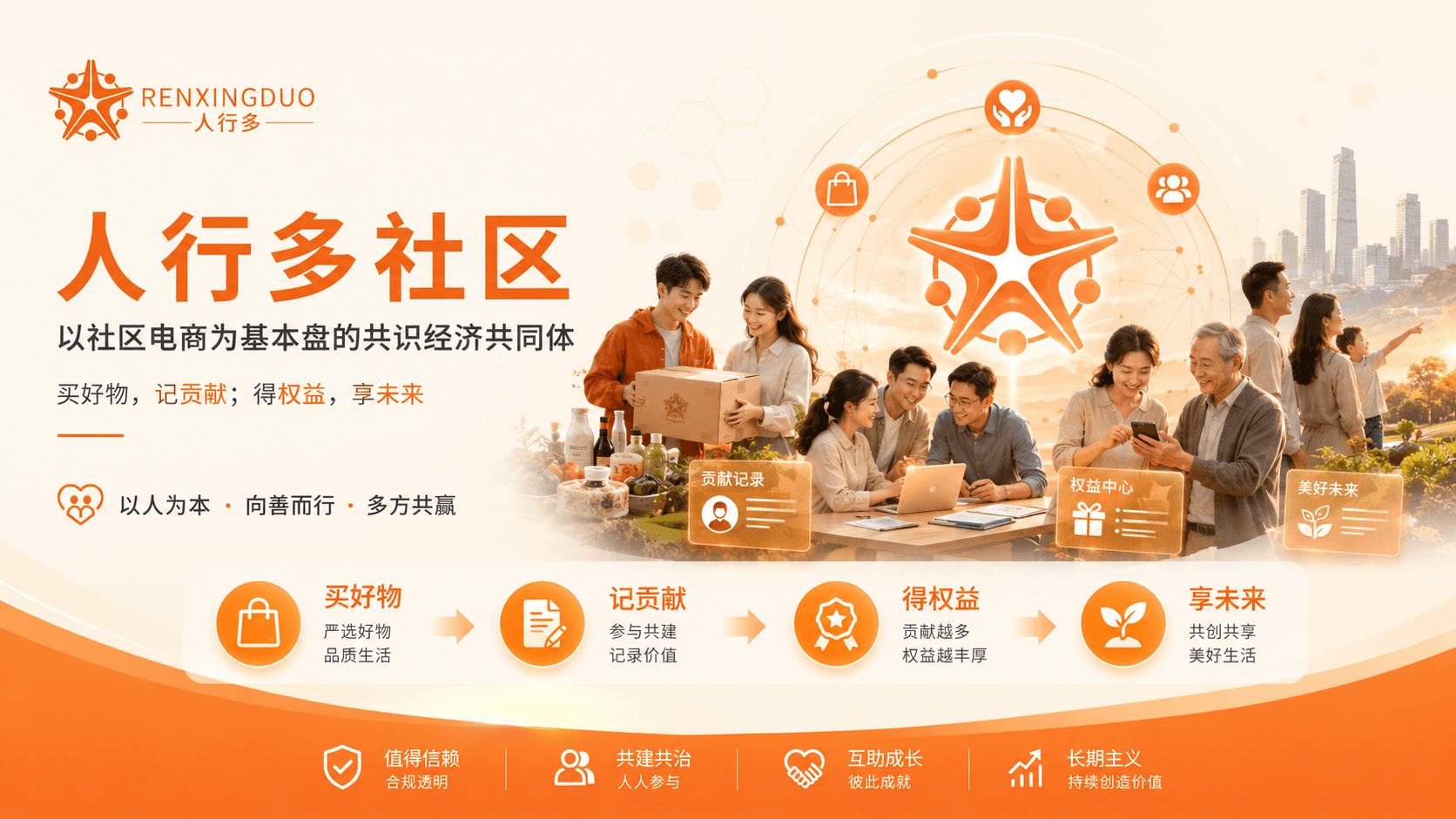 人行多社区：以社区电商为基本盘的共识经济共同体